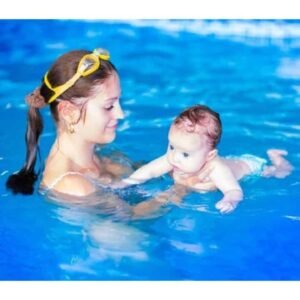 Beneficios de la natación bebe Flotador de Seguridad Swimtrainer 