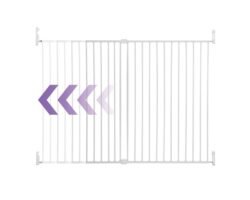 Reja Broadway Xtra-Wide & Xtra-Tall Gro-Gate® - Blanco - Imagen 3