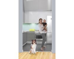 Reja Broadway Xtra-Wide & Xtra-Tall Gro-Gate® - Blanco - Imagen 2